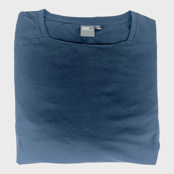 ASOS Navy Blue T-Shirt - Picture 3 of 9